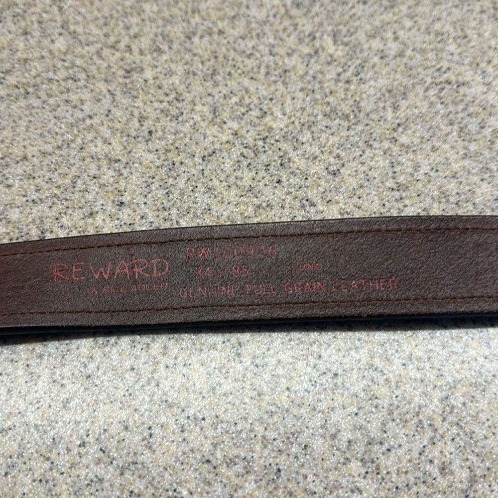 Bill Adler Reward genuine leather belt for jeans - Picture 7 of 10